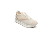 Beige og Rosa sneakers